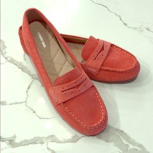 Women’s Lands End Suede Penny Loafers